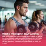 Frambozen BCAA Gummies – Vital Green | Ondersteuning bij intensieve trainingen