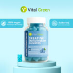 Vital Green Creatine Monohydraat Gummies – 60 stuks | Creatine Gummies voor spiergroei en kracht