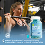 Vital Green Creatine Monohydraat Gummies – 60 stuks | Creatine Gummies voor spiergroei en kracht