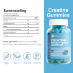 Vital Green Creatine Monohydraat Gummies – 60 stuks | Creatine Gummies voor spiergroei en kracht