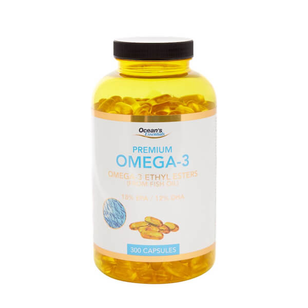 Premium omega 3 visolie capsules 300 capsules